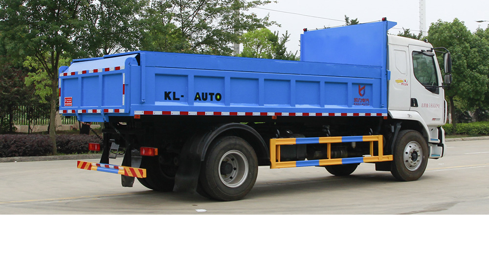 柳汽自卸式垃圾车
