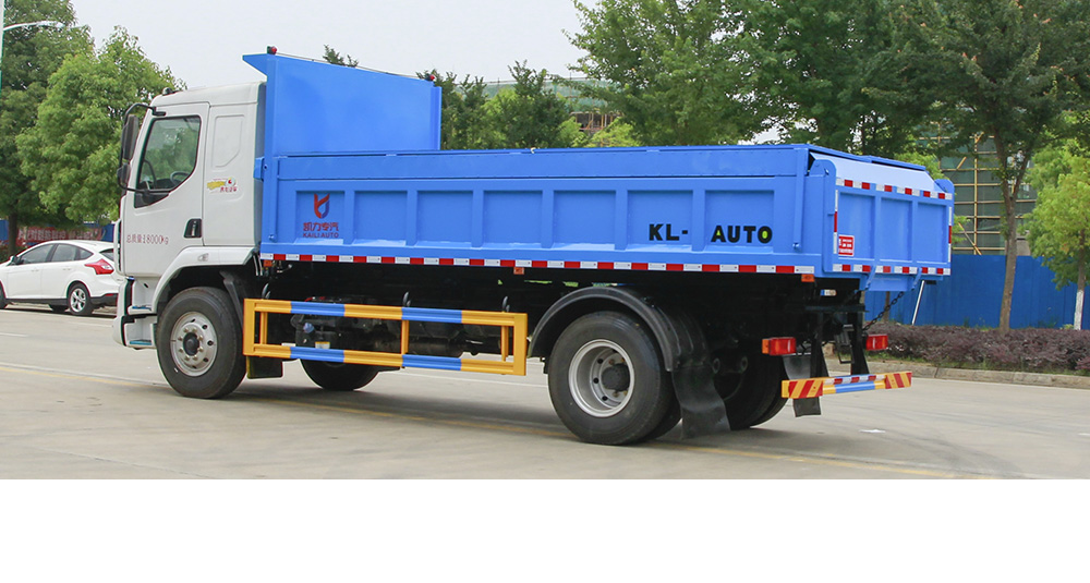 柳汽自卸式垃圾车