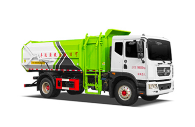 东风D9自装卸式垃圾车 侧装