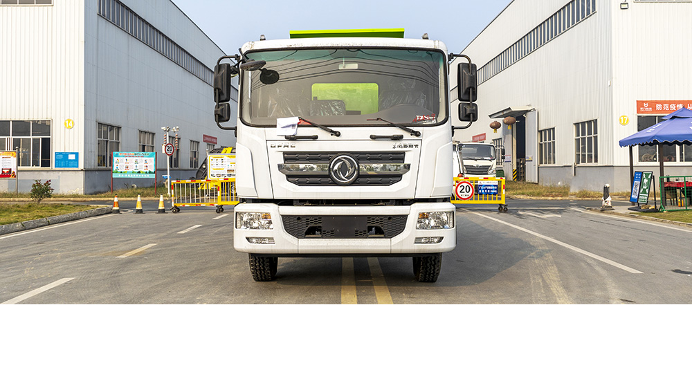 东风D9自装卸式垃圾车 侧装