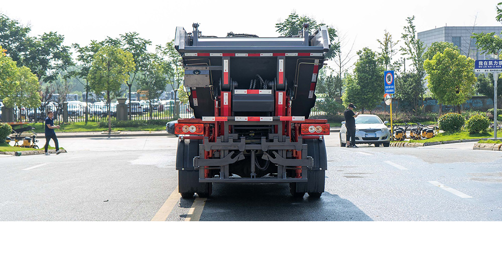 小卡之星3自装卸式垃圾车 后装