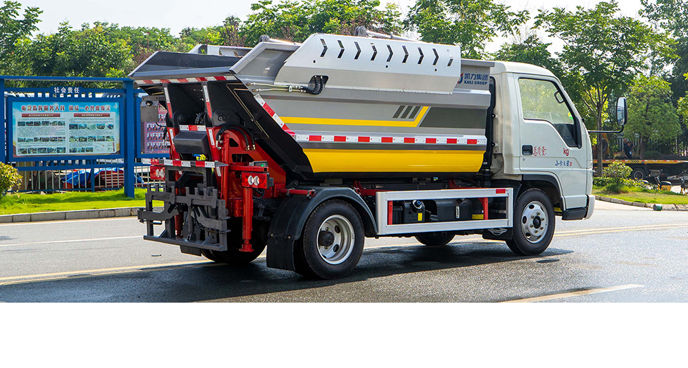 小卡之星3自装卸式垃圾车 后装