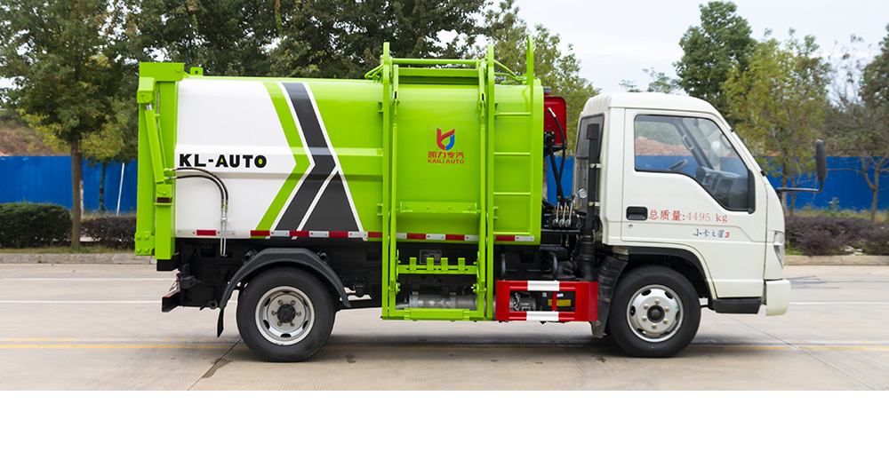 福田小卡之星3侧装压缩垃圾车