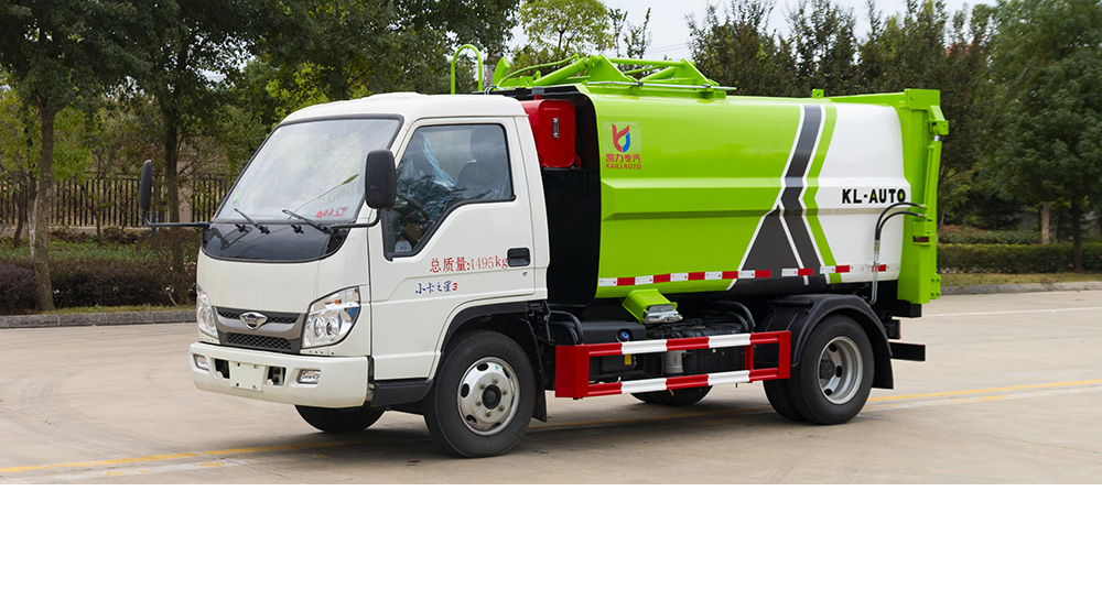 福田小卡之星3侧装压缩垃圾车