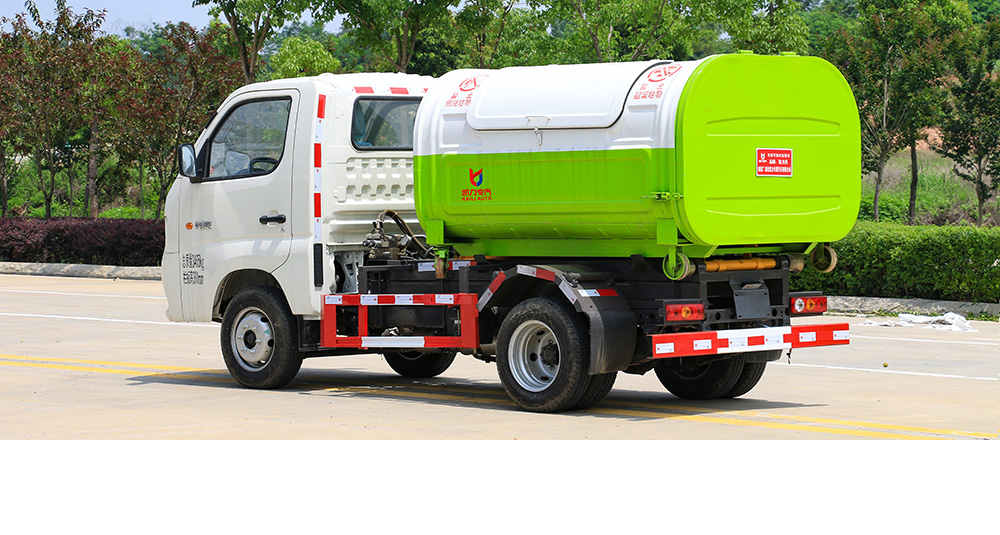 祥菱V1汽油3方车厢可卸式垃圾车