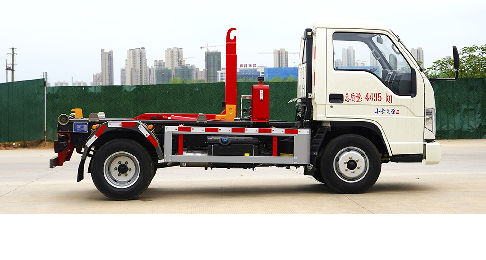 小卡之星2柴油3方车厢可卸式垃圾车