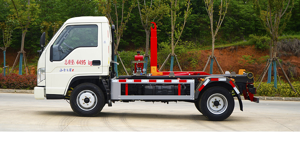 小卡之星2柴油3方车厢可卸式垃圾车