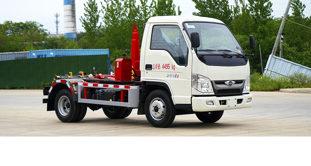 小卡之星2柴油3方车厢可卸式垃圾车