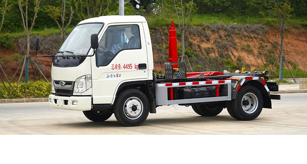 小卡之星2柴油3方车厢可卸式垃圾车