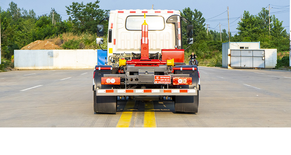 福田H2重载车厢可卸式垃圾车