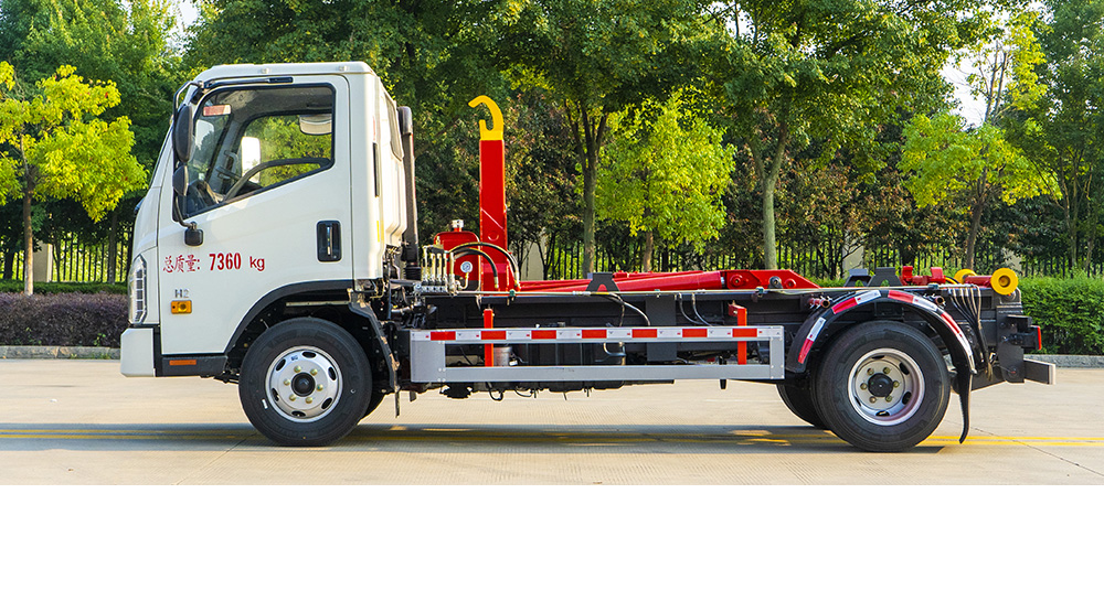 福田H2重载车厢可卸式垃圾车