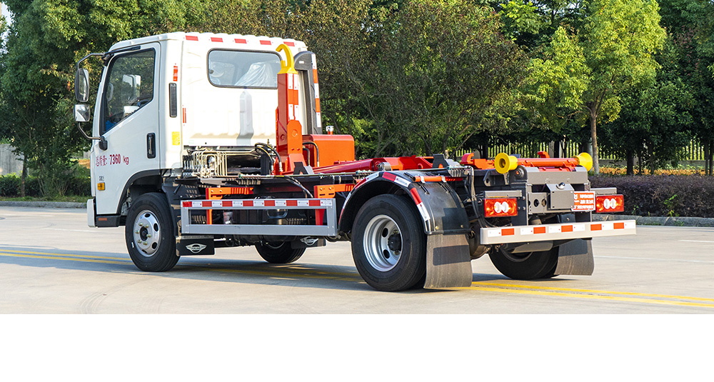 福田H2重载车厢可卸式垃圾车