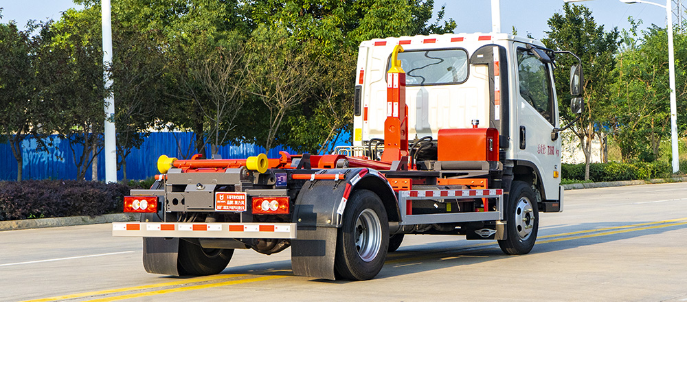 福田H2重载车厢可卸式垃圾车