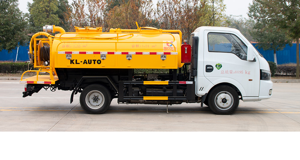 东风途逸清洗吸污车