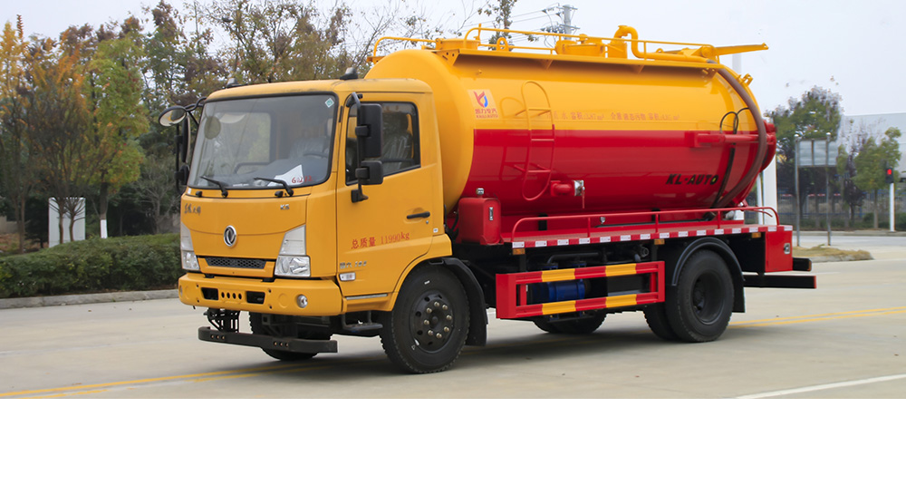 东风天锦清洗吸污车