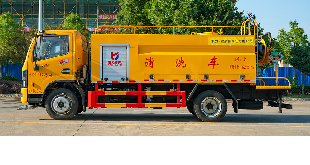 东风多利卡高压清洗车