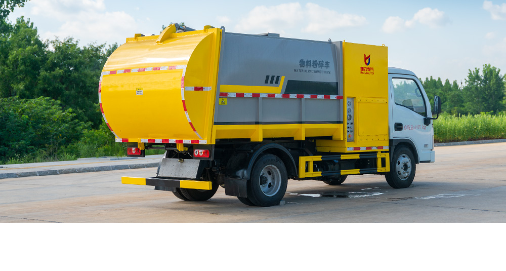 上汽轻卡物料粉碎车