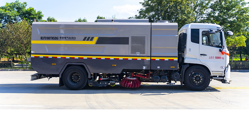单发电气化洗扫车