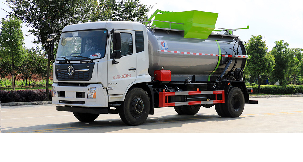东风天锦餐厨式垃圾车